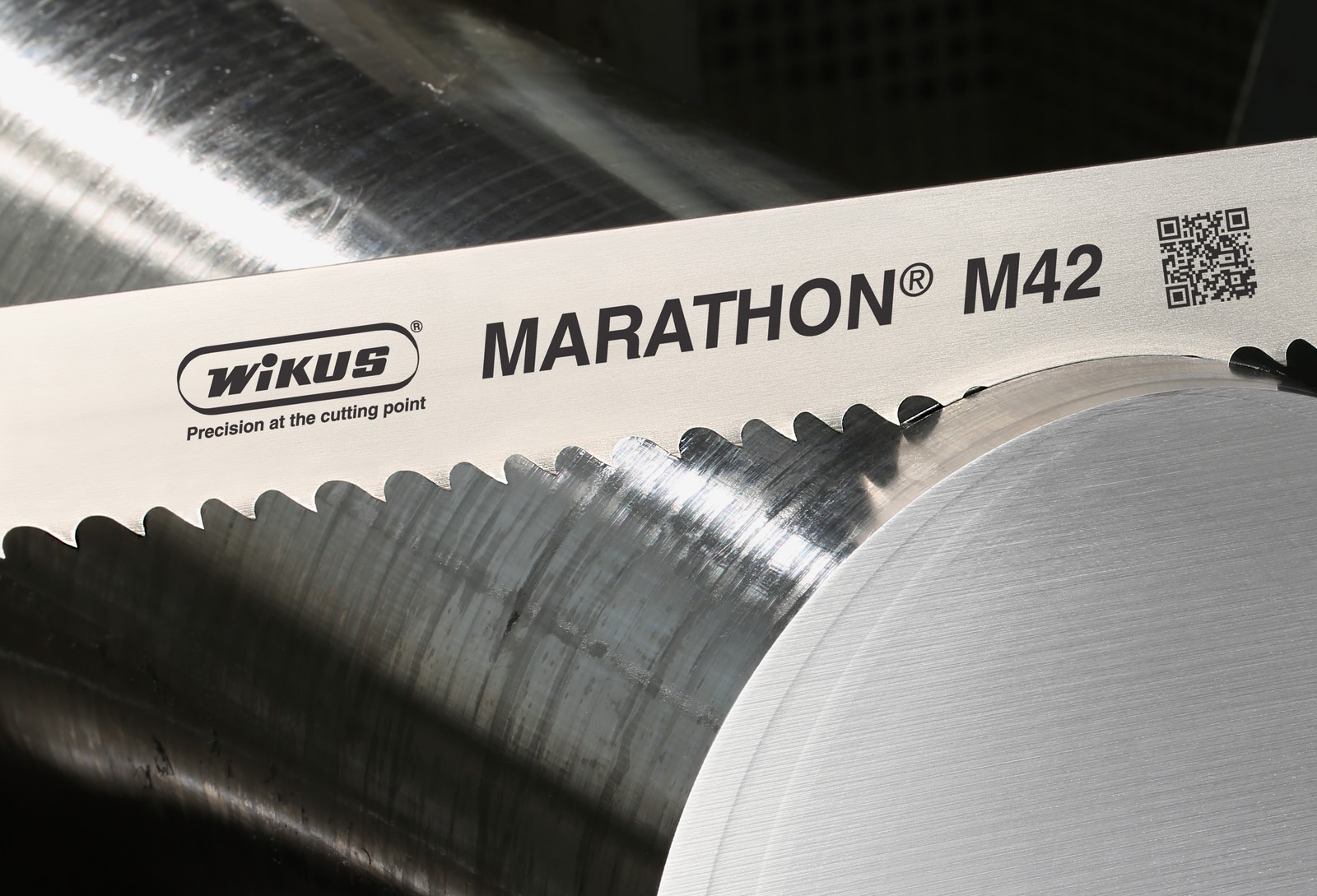 Mehr Lebensdauer, mehr Leistungsfähigkeit: Das neue Marathon M42 Sägeband von Wikus.