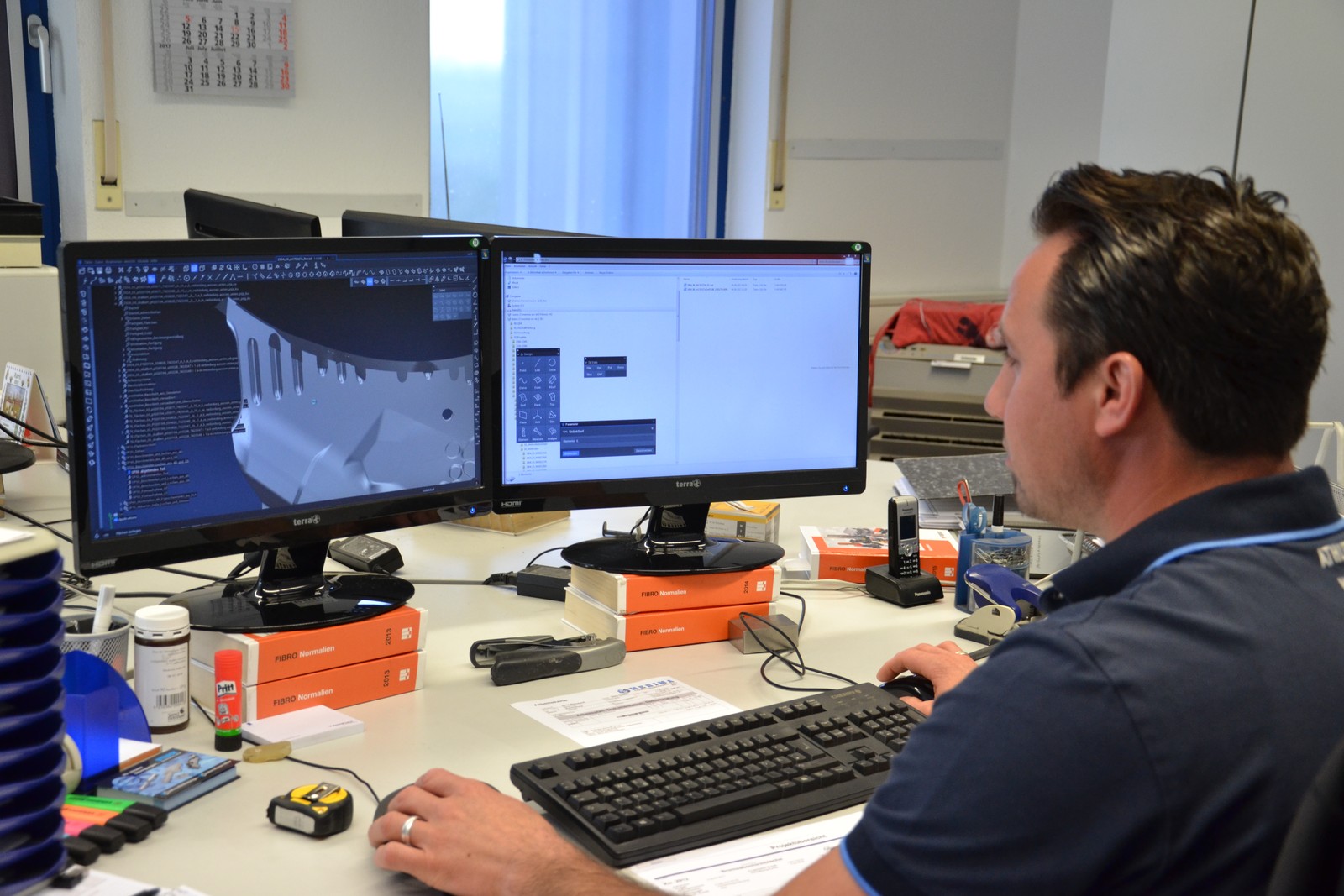 Lars Weiß, Leiter Entwicklung und Konstruktion von Merima, arbeitet täglich mit der Tebis BRep-Verformung.