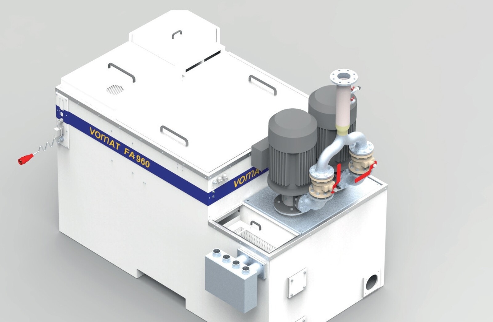 Die Vomat Kompakt-Filteranlagen FA 480-960 sorgen in vielen Bereichen der metallverarbeitenden Industrie wie etwa dem Werkzeugschleifen für  Kühlschmierstoffe mit hoher Reinheit von 3-5 µm.