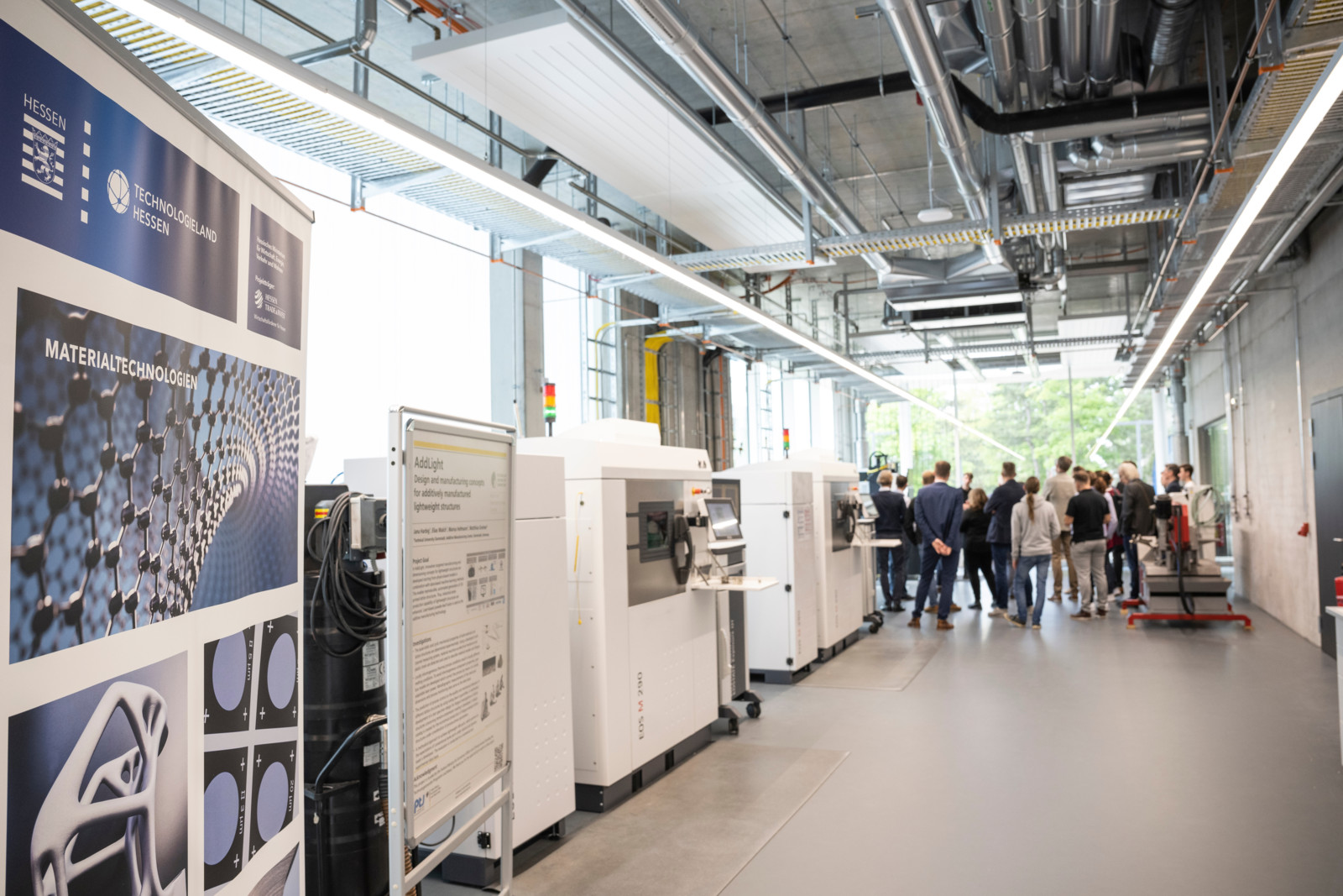 Neues Technologiezentrum: An der TU Darmstadt wurde das Additive Manufacturing Center eröffnet. 